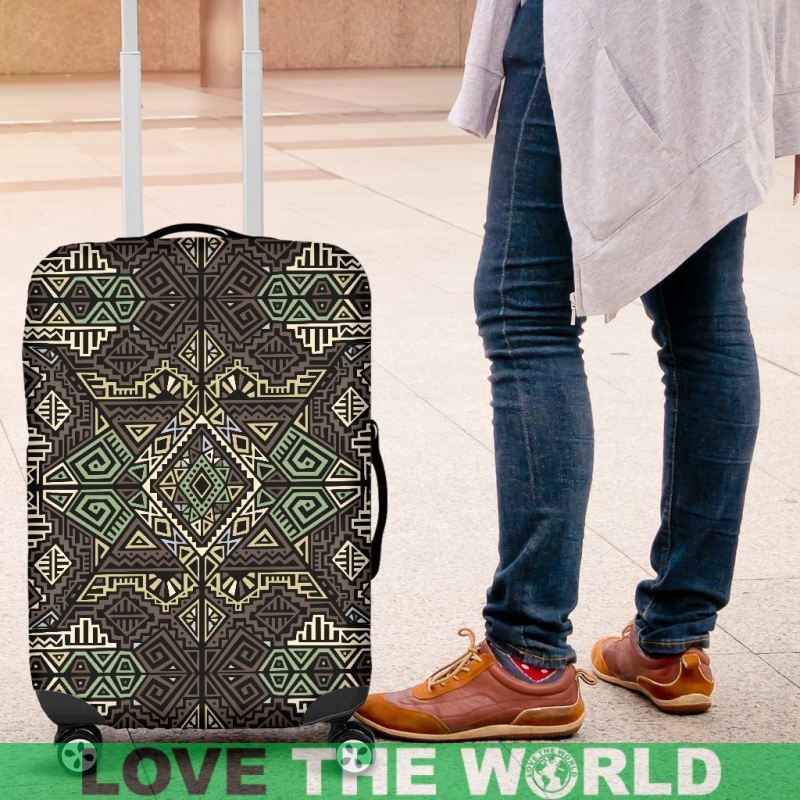 Mexico Aztec Pattern 14 Luggage Cover RLT13 - Wonder Print Shop