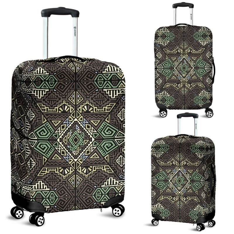 Mexico Aztec Pattern 14 Luggage Cover RLT13 - Wonder Print Shop