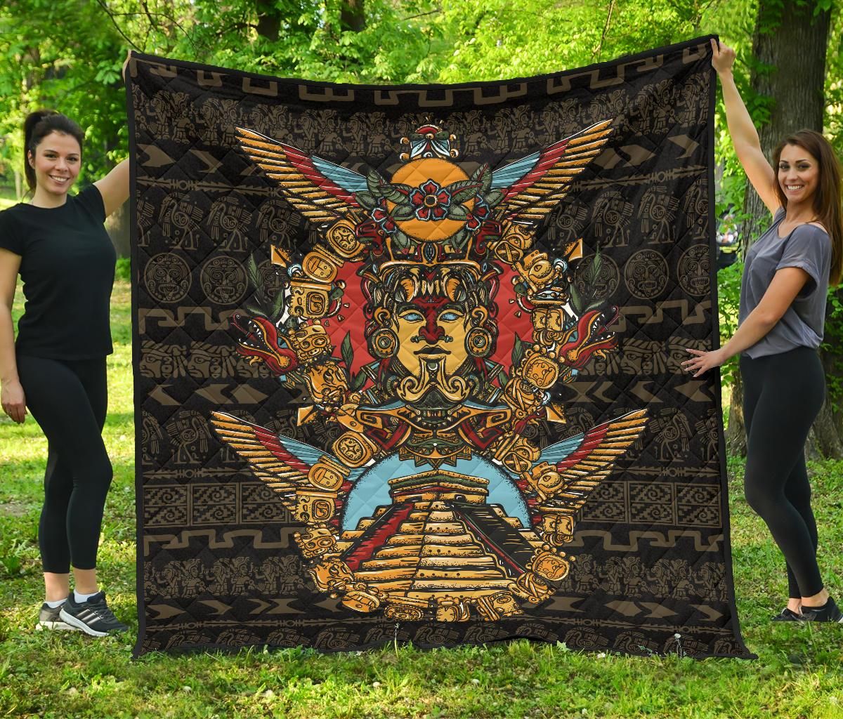 Mexico Aztec Premium Quilt 12 RLT13 - Wonder Print Shop