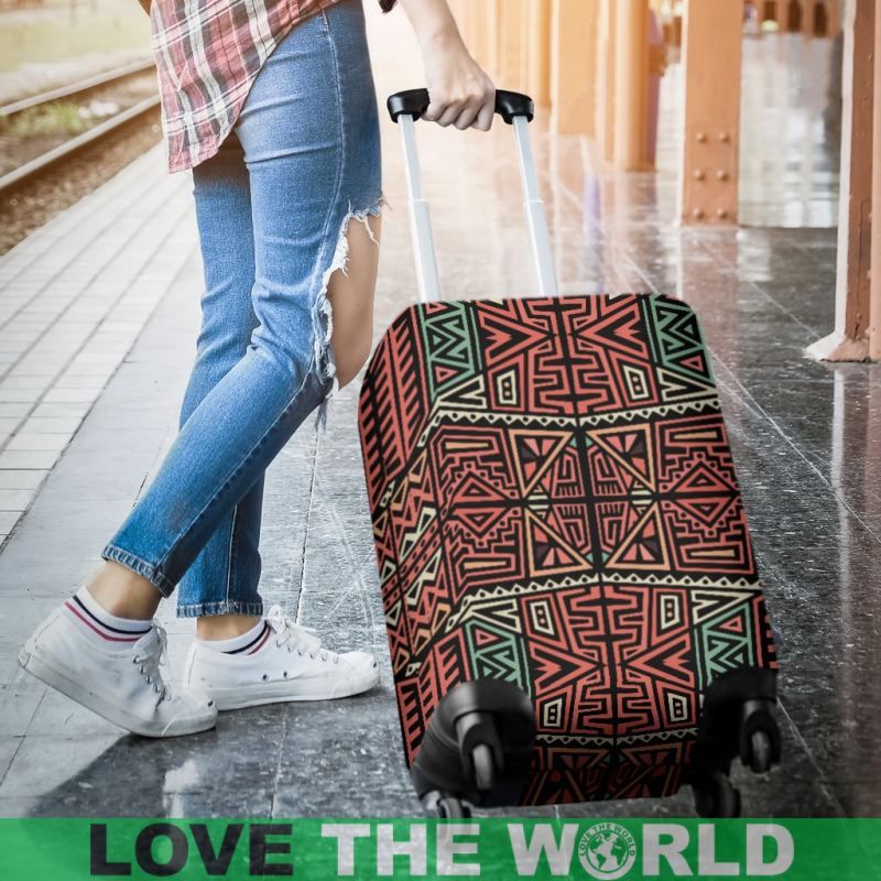 Mexico Aztec Pattern 13 Luggage Cover RLT13 - Wonder Print Shop