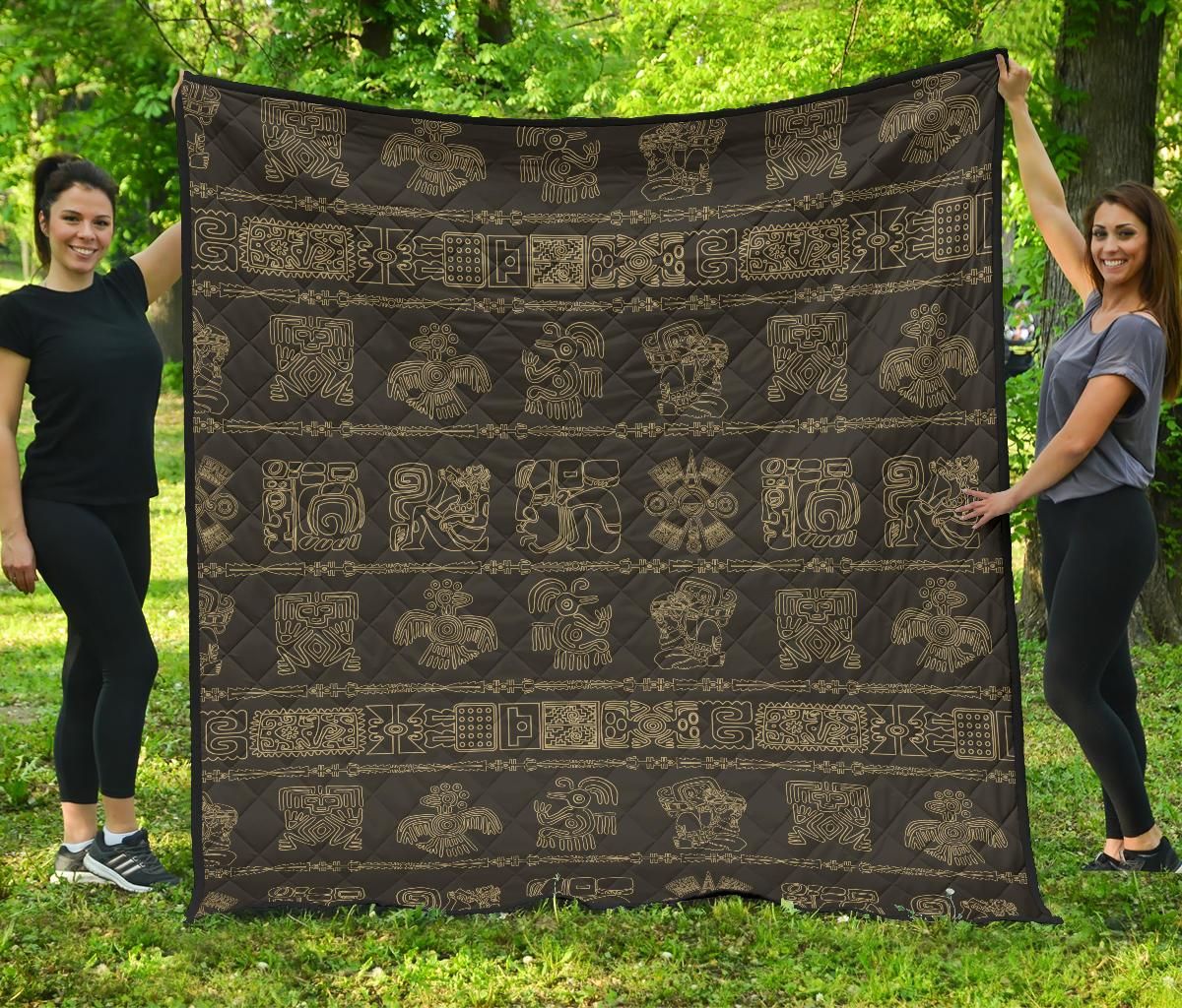 Mexico Aztec Premium Quilt 15 RLT13 - Wonder Print Shop