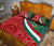 Mexico Quilt Bed Set Mexico Coat Of Arms With Aztec Patterns RLT13 - Wonder Print Shop