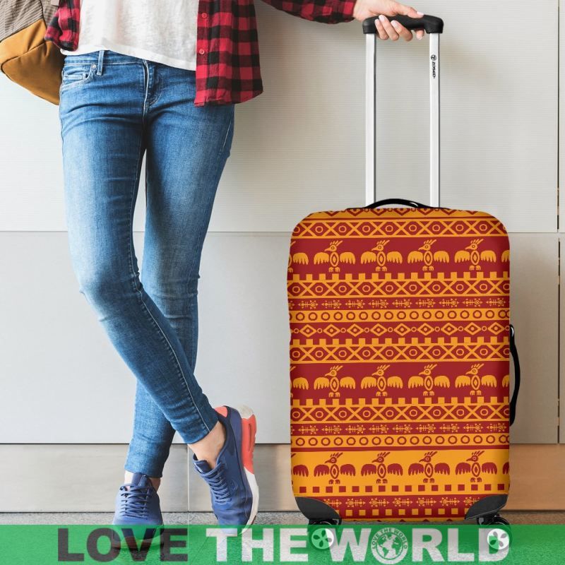 Mexico Aztec Pattern 10 Luggage Cover RLT13 - Wonder Print Shop