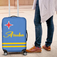 Aruba Flag Luggage Cover RLT7 - Wonder Print Shop