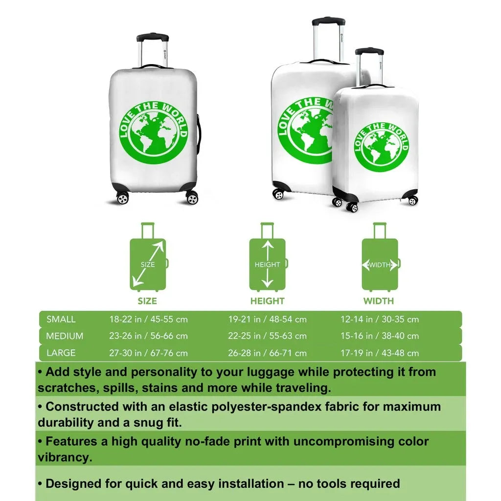 Aruba Flag Luggage Cover RLT7 - Wonder Print Shop