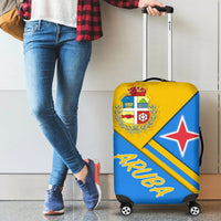 Aruba Luggage Covers - Aruba Coat Of Arms RLT7 - Wonder Print Shop