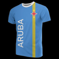 Aruba T Shirt Straight Version RLT7 - Wonder Print Shop