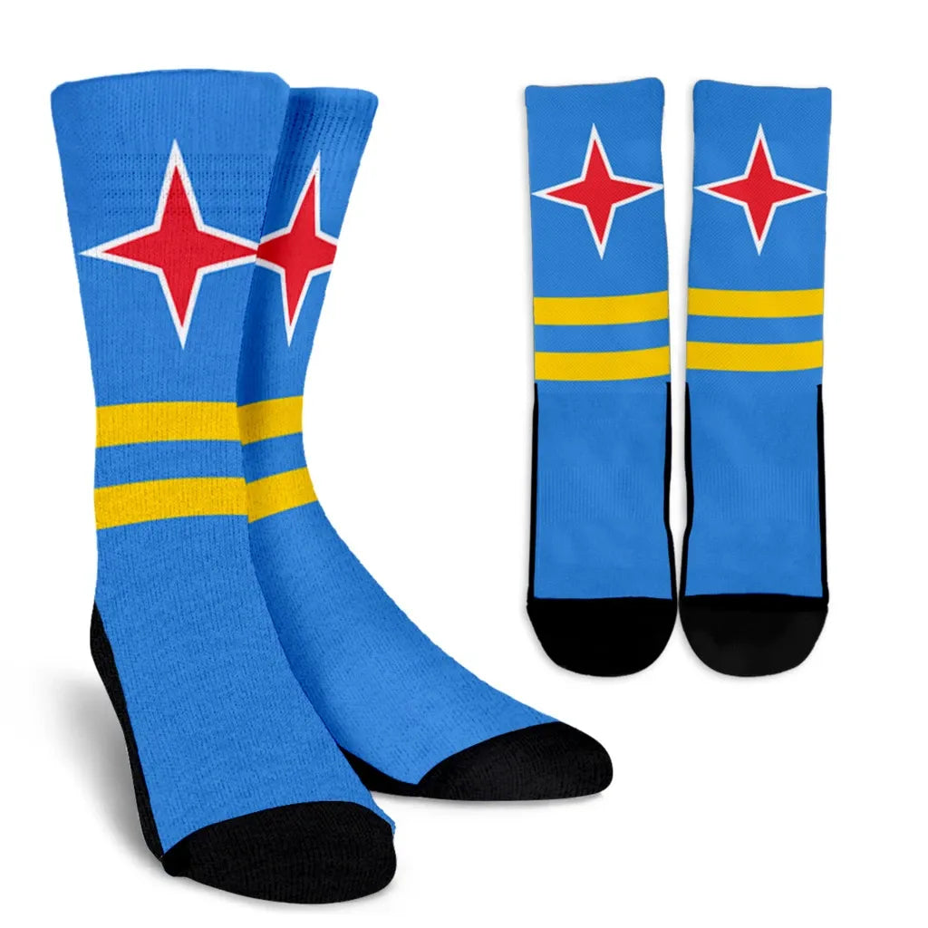 aruba-flag-socks