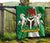 Nigeria Premium Quilt Nigerian Waving Flag With Coat Of Arms RLT8 - Wonder Print Shop