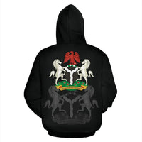 Nigeria Zipper Hoodie RLT8 - Wonder Print Shop