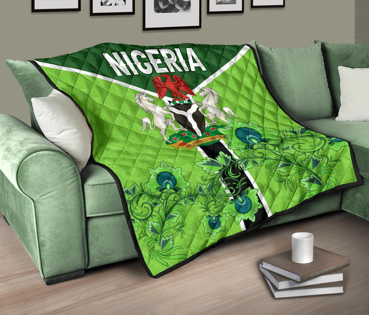 Nigeria Is My Homeland Quilt RLT8 - Wonder Print Shop