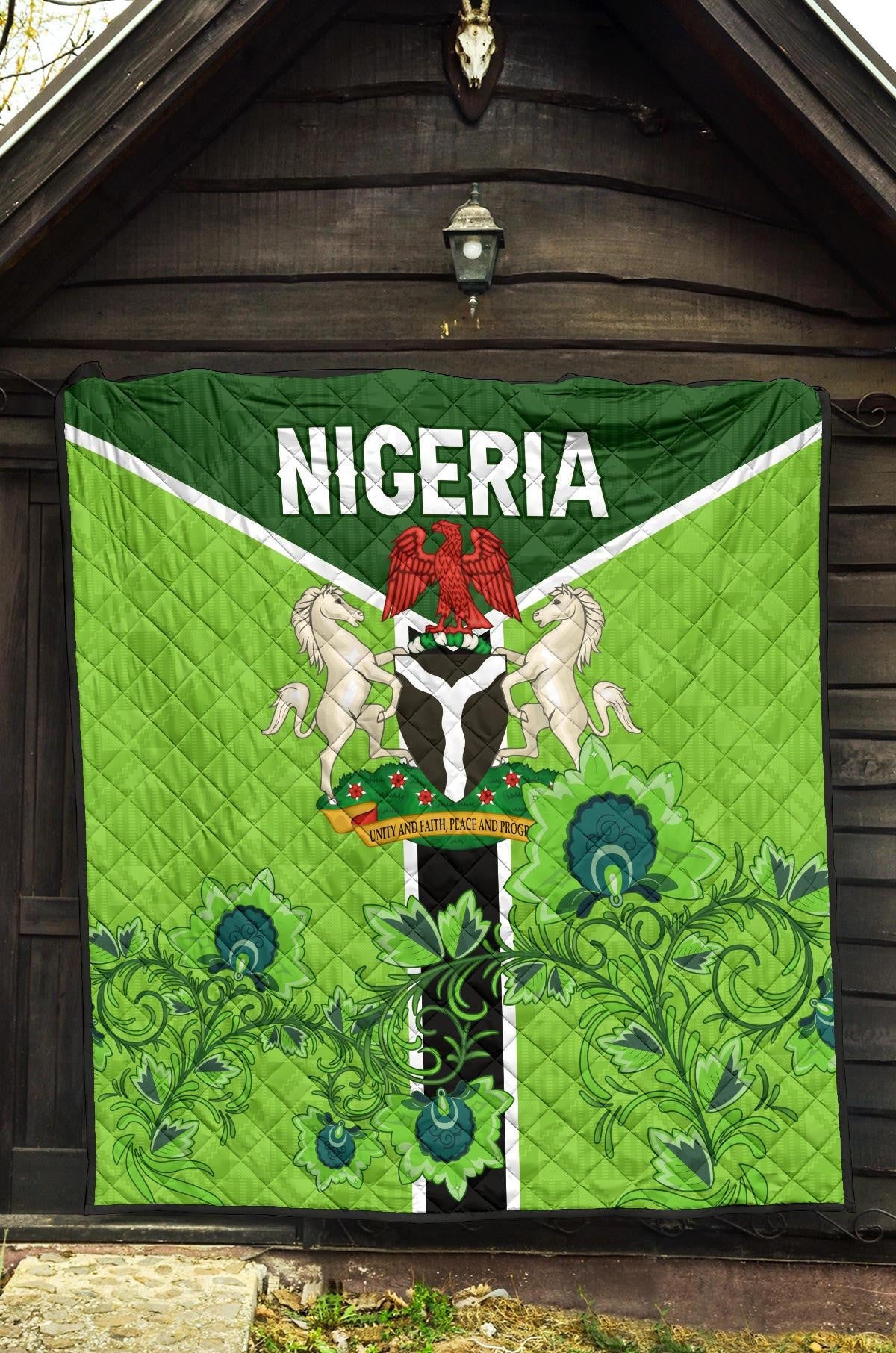 Nigeria Is My Homeland Quilt RLT8 - Wonder Print Shop