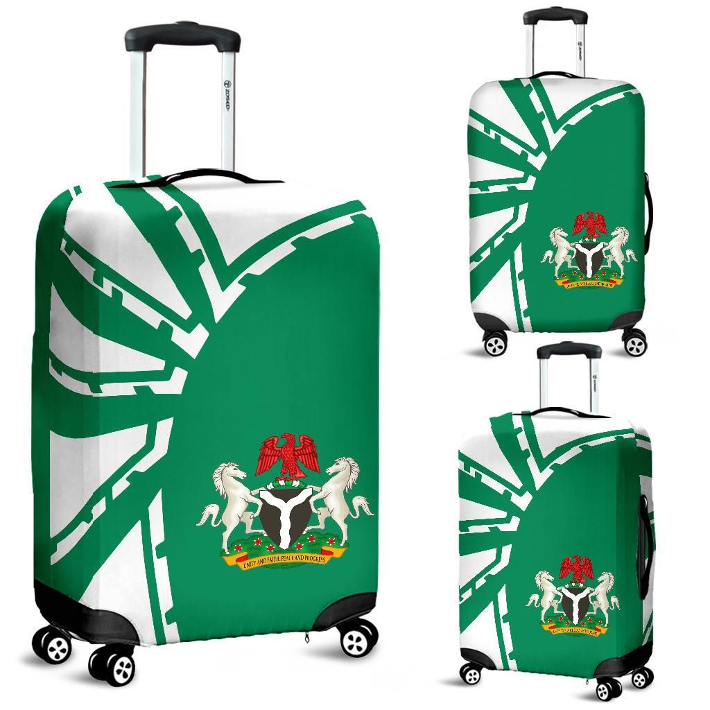 Nigeria Luggage Cover Premium Style RLT8 - Wonder Print Shop