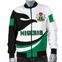 Nigeria Men Bomber Jacket Proud Version RLT8 - Wonder Print Shop