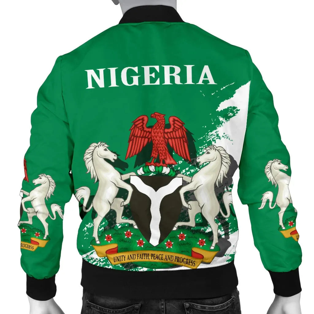 Nigeria Special Mens Bomber Jacket RLT8 - Wonder Print Shop