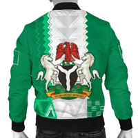 Nigeria Mens Bomber Jacket Simple Sports RLT8 - Wonder Print Shop
