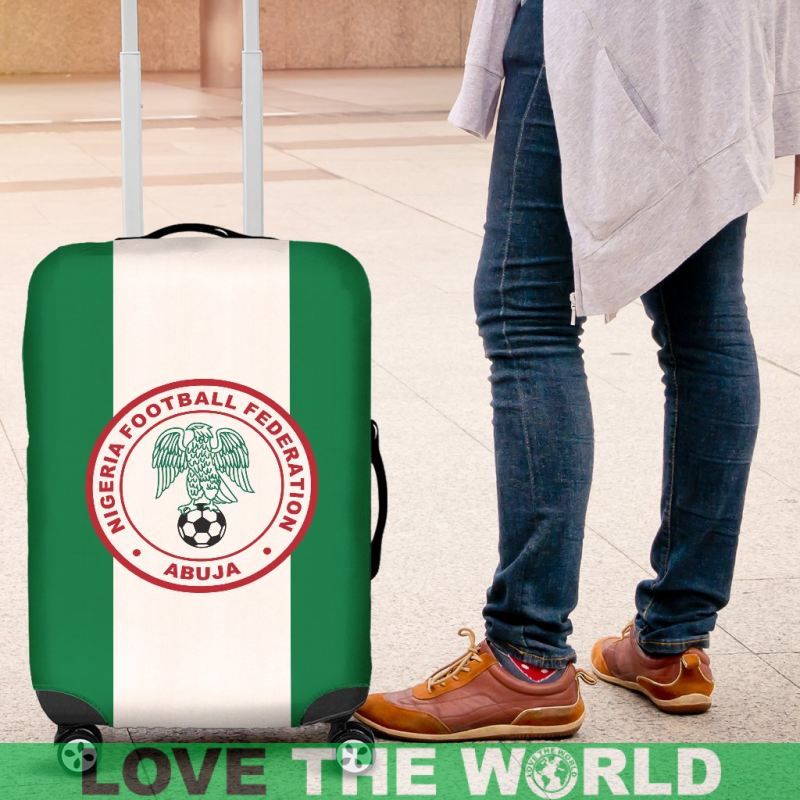 Nigeria National Football Luggage Cover 01 RLT8 - Wonder Print Shop