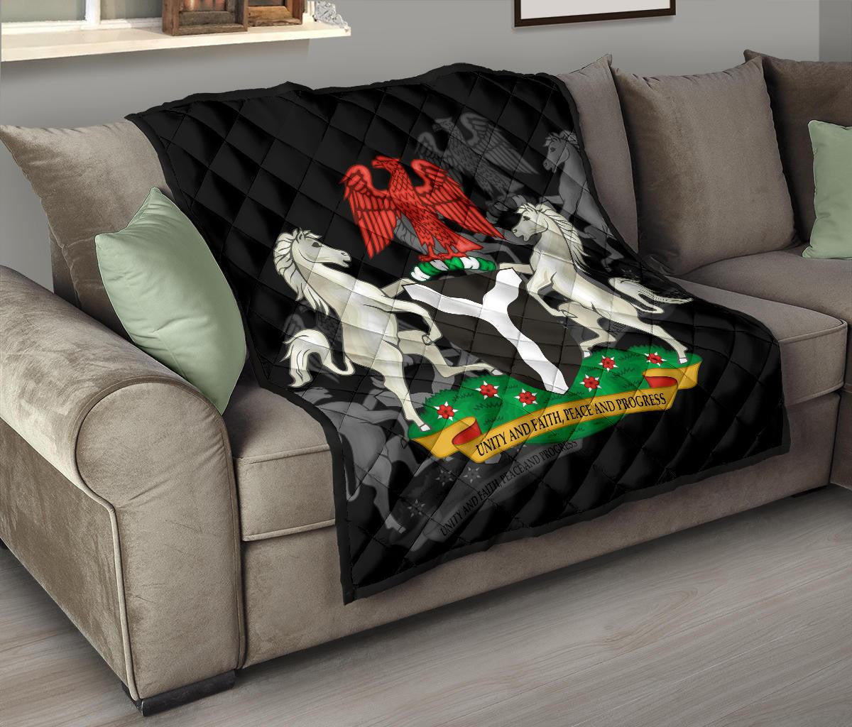 Nigeria Quilt Premium Quality RLT8 - Wonder Print Shop