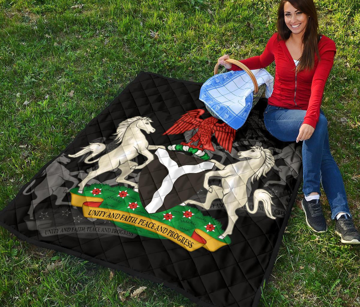 Nigeria Quilt Premium Quality RLT8 - Wonder Print Shop