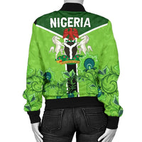 Nigeria Is My Homeland Womens Bomber Jacket RLT8 - Wonder Print Shop