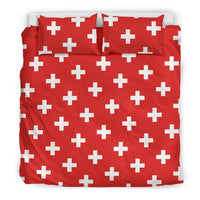 Switzerland Flag Duvet Cover RLT13 - Wonder Print Shop