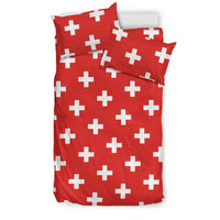 Switzerland Flag Duvet Cover RLT13 - Wonder Print Shop