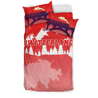 Switzerland Travel Bedding Set RLT13 - Wonder Print Shop