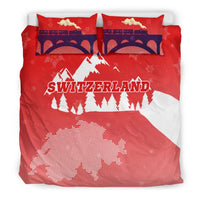 Switzerland Travel Bedding Set RLT13 - Wonder Print Shop