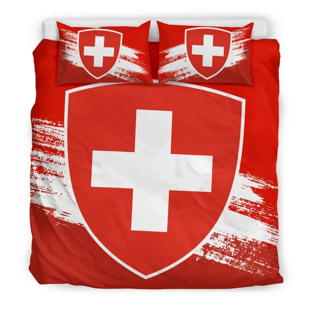 Switzerland Premium Bedding Set RLT13 - Wonder Print Shop