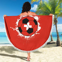 Switzerland Soccer Beach Blanket RLT13 - Wonder Print Shop