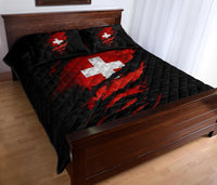 Switzerland In Me Quilt Bed Set Special Grunge Style RLT13 - Wonder Print Shop