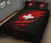 Switzerland In Me Quilt Bed Set Special Grunge Style RLT13 - Wonder Print Shop