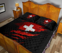 Switzerland In Me Quilt Bed Set Special Grunge Style RLT13 - Wonder Print Shop