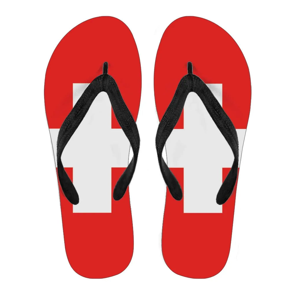 switzerland-flag-flip-flops