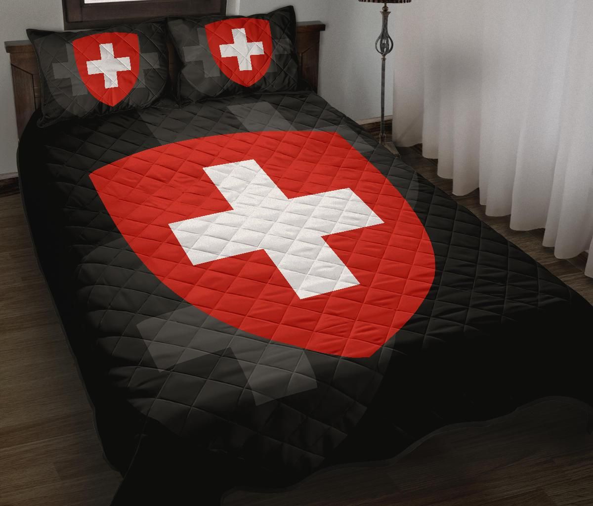Switzerland Quilt Bed Set RLT13 - Wonder Print Shop