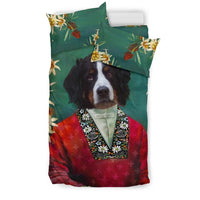 Bernese Mountain Dog Potrait Switzerland Bedding Set RLT13 - Wonder Print Shop