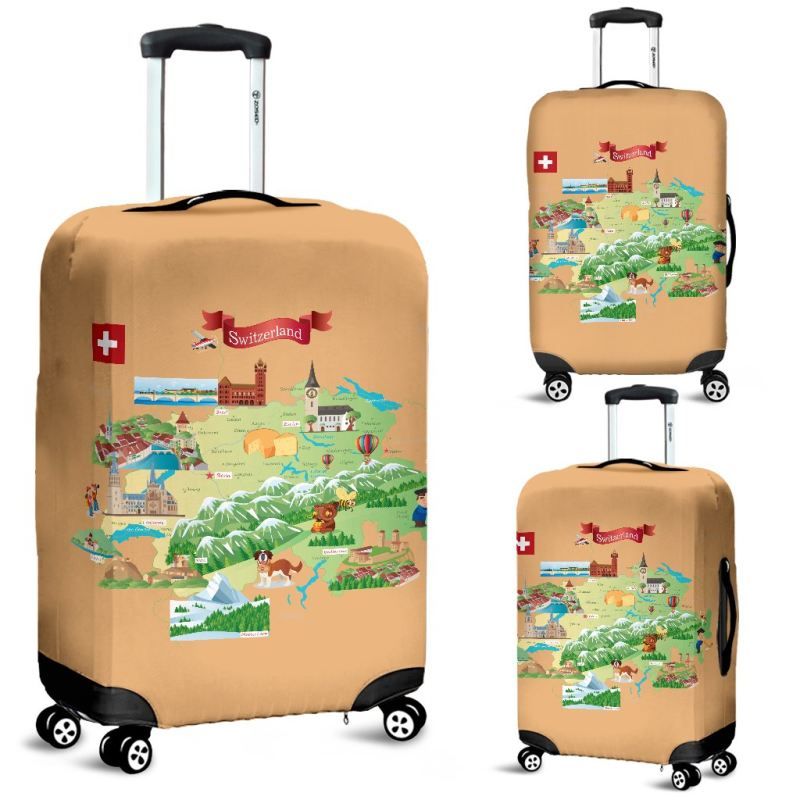 Switzerland Luggage Covers RLT13 - Wonder Print Shop
