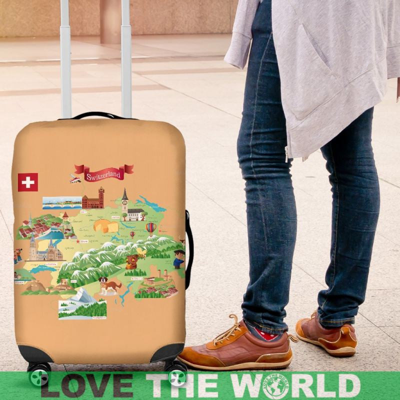 Switzerland Luggage Covers RLT13 - Wonder Print Shop