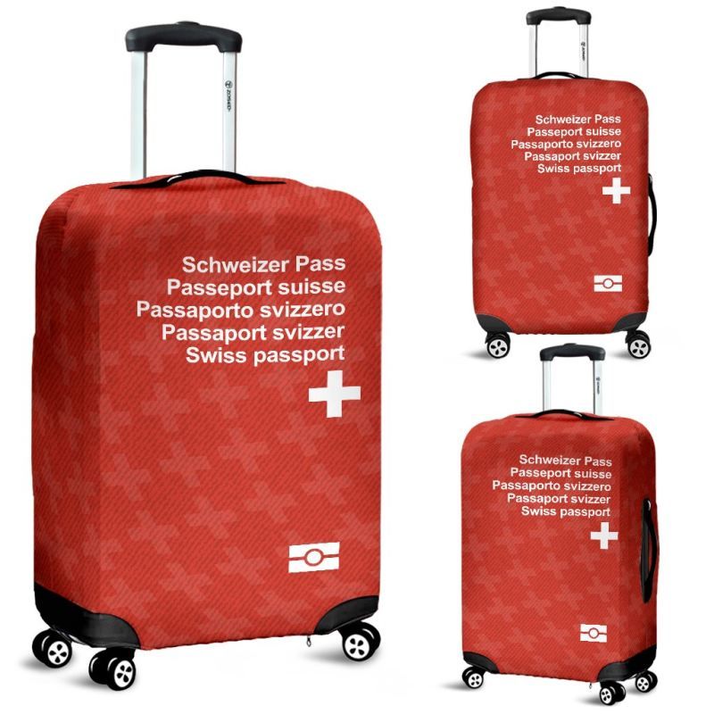 Switzerland Passport Luggage Cover RLT13 - Wonder Print Shop