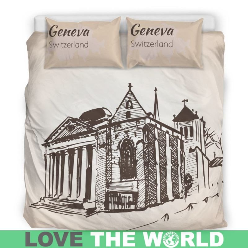Switzerland Geneva Bedding Set RLT13 - Wonder Print Shop