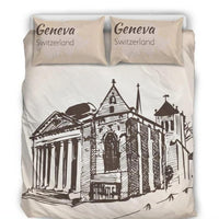 Switzerland Geneva Bedding Set RLT13 - Wonder Print Shop