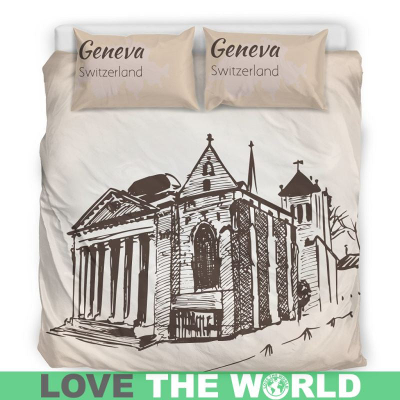 Switzerland Geneva Bedding Set RLT13 - Wonder Print Shop