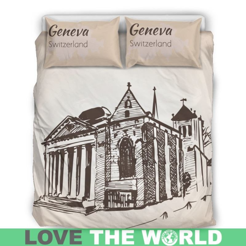 Switzerland Geneva Bedding Set RLT13 - Wonder Print Shop