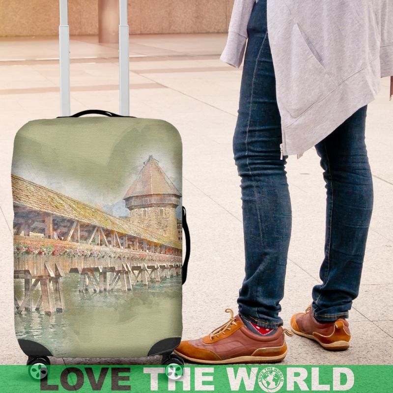 Lucerne Switzerland Luggage Cover RLT13 - Wonder Print Shop