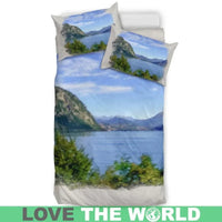 Switzerland Edelweiss Pattern Bedding Set RLT13 - Wonder Print Shop