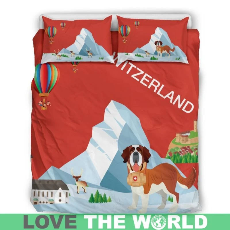 Switzerland 05 Bedding Set RLT13 - Wonder Print Shop