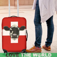 Switzerland Cow Luggage Cover RLT13 - Wonder Print Shop