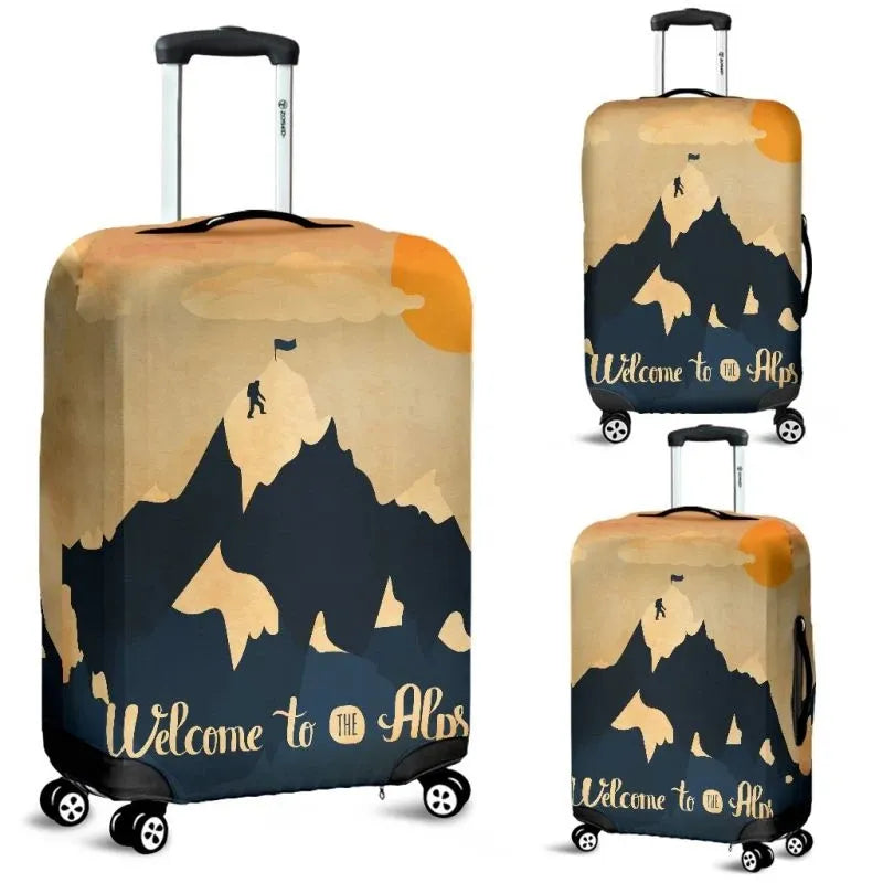 Switzerland Welcome To The Alps Luggage Cover RLT13 - Wonder Print Shop