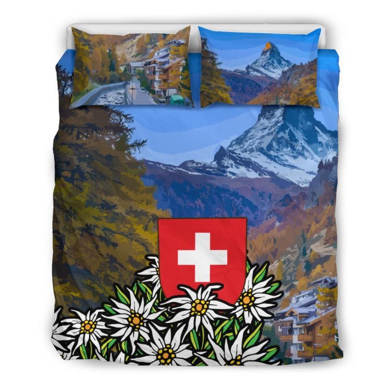 Switzerland Bedding Set 03 RLT13 - Wonder Print Shop