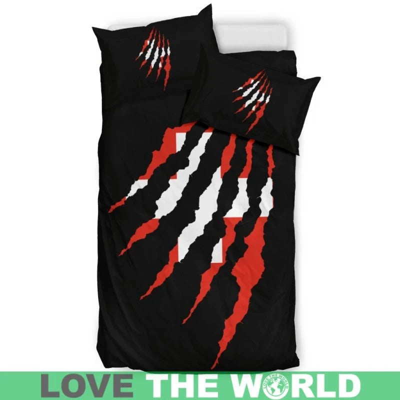 Switzerland Flag Bedding Set RLT13 - Wonder Print Shop